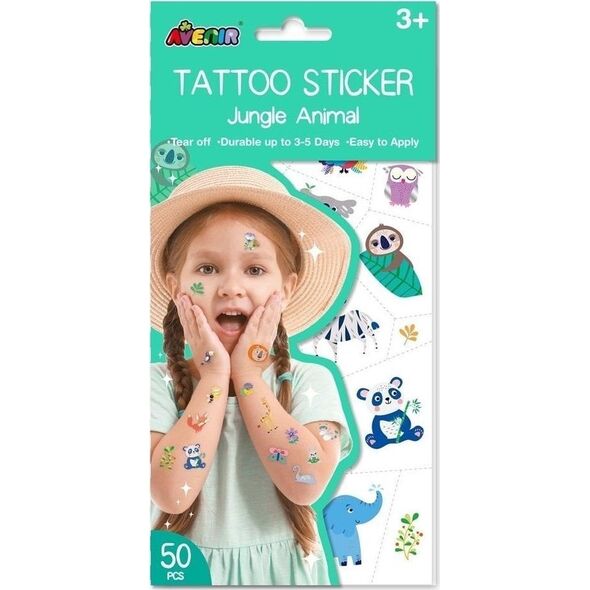 Tatuaże - Zwierzęta w dżungli EDUKAMP