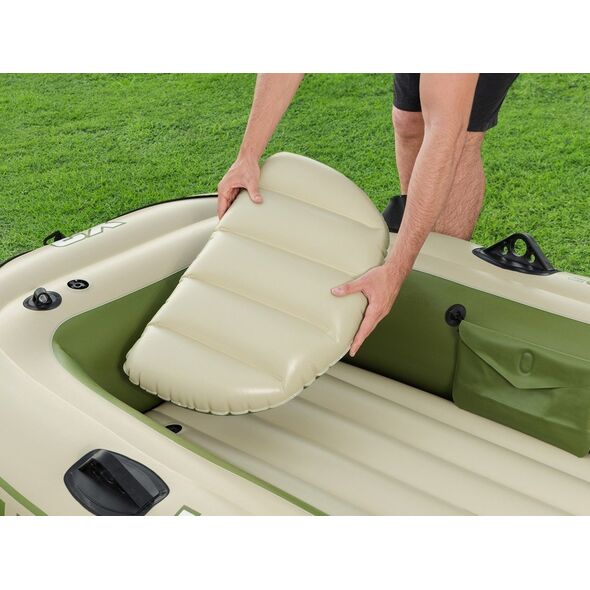 Bestway Dmuchany 3osob Ponton + wiosła 294 x 137cm Voyager X3 Raft 65164 EDUKAMP