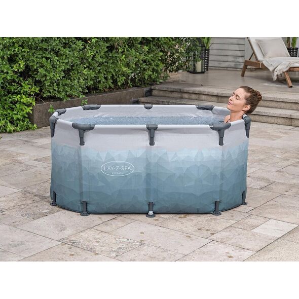Bestway Zestaw Zbiornik do MORSOWANIA Glacial Dip + pompa 150x90cm 6002N EDUKAMP