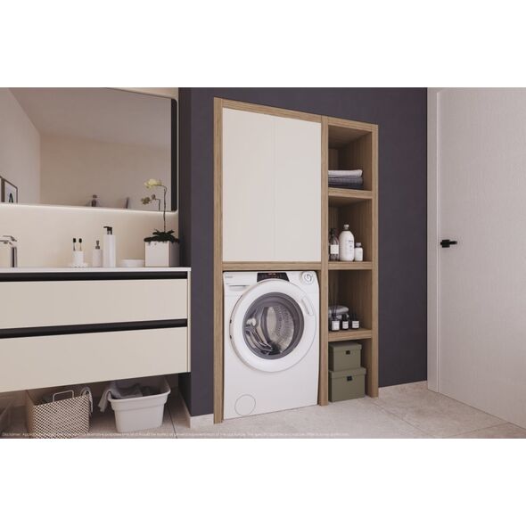Candy Washing Machine | RO 284DWMS7/1-S | Energy efficiency class A | Front loading | Washing capacity 8 kg | 1200 RPM | Depth 5