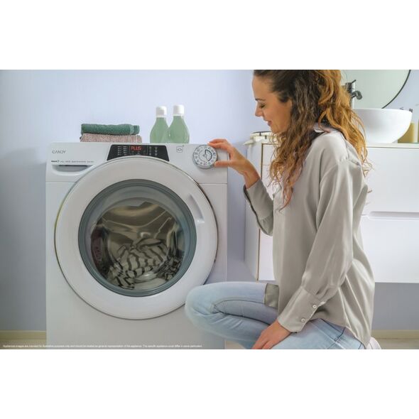 Candy Washing Machine | RO 284DWMS7/1-S | Energy efficiency class A | Front loading | Washing capacity 8 kg | 1200 RPM | Depth 5