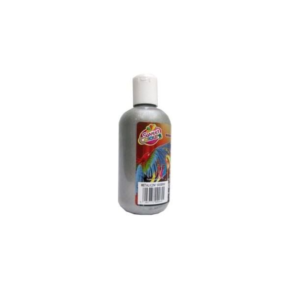Otocki Farba dekoracyjna metaliczna 250 ml srebrna