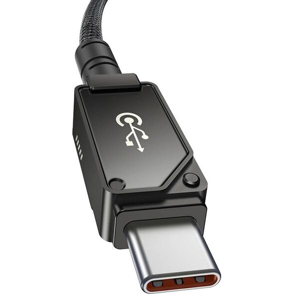 Kabel USB Baseus USB-C - Lightning 1 m Czarny (P10355803111-00)