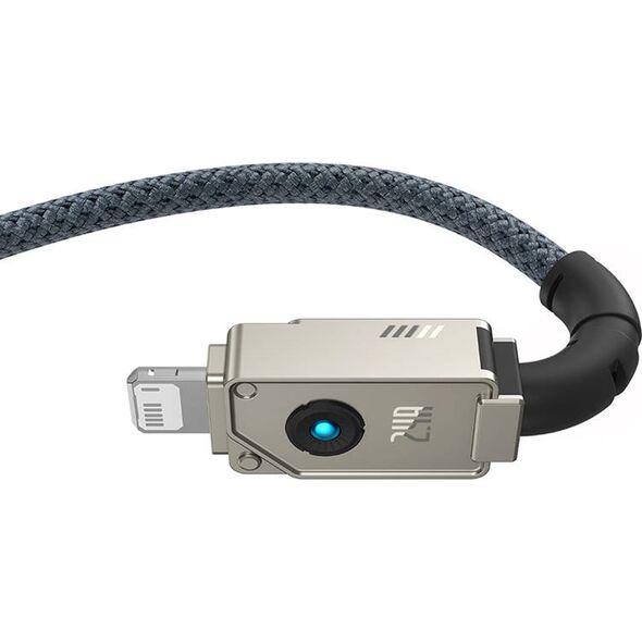 Kabel USB Baseus USB-A - Lightning 1 m Biały (P10355802221-00)