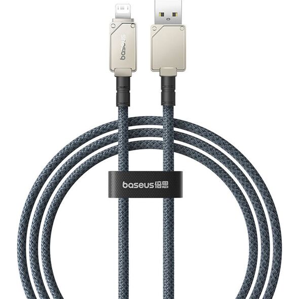 Kabel USB Baseus USB-A - Lightning 1 m Biały (P10355802221-00)