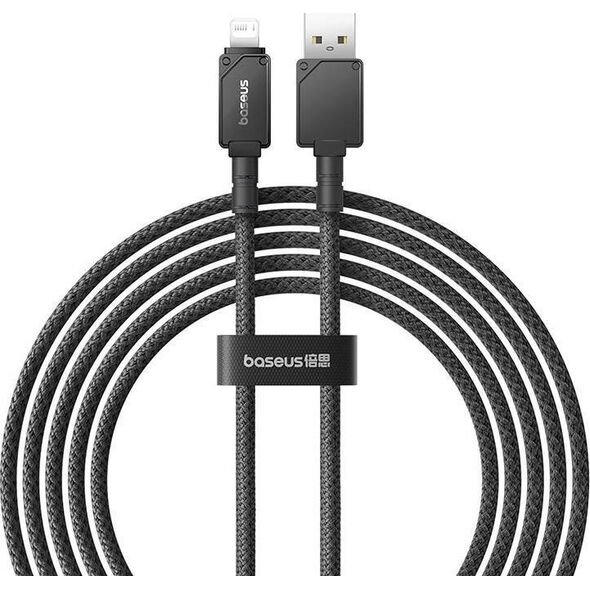 Kabel USB Baseus Kabel szybkiego ładowania Baseus USB do IP 2,4A,2m (Czarny)