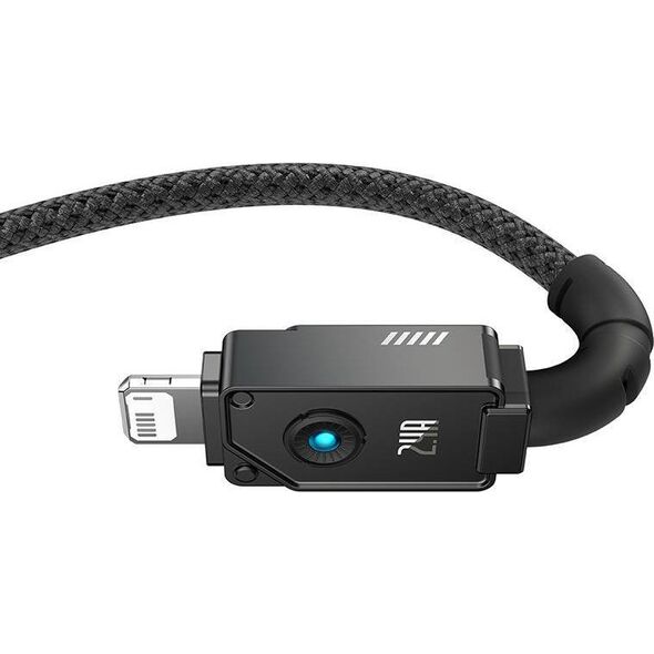 Kabel USB Baseus Kabel szybkiego ładowania Baseus USB do IP 2,4A,2m (Czarny)