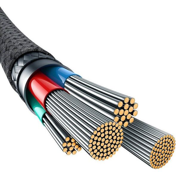 Kabel USB Baseus Kabel szybkiego ładowania Baseus USB do IP 2,4A,2m (Czarny)
