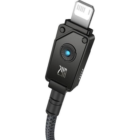 Kabel USB Baseus Kabel szybkiego ładowania Baseus USB do IP 2,4A,2m (Czarny)