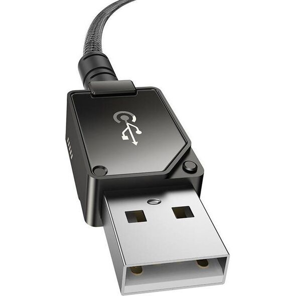 Kabel USB Baseus Kabel szybkiego ładowania Baseus USB do IP 2,4A,2m (Czarny)