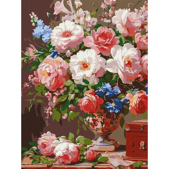 Norimpex Malowanie po numerach - Paleta natury 30x40cm