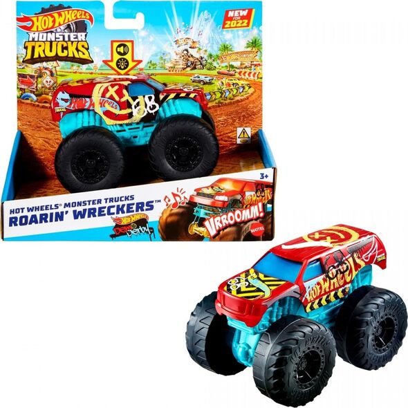 Hot Wheels Pojazd Demo Derby 1:43 światło i dźwięk