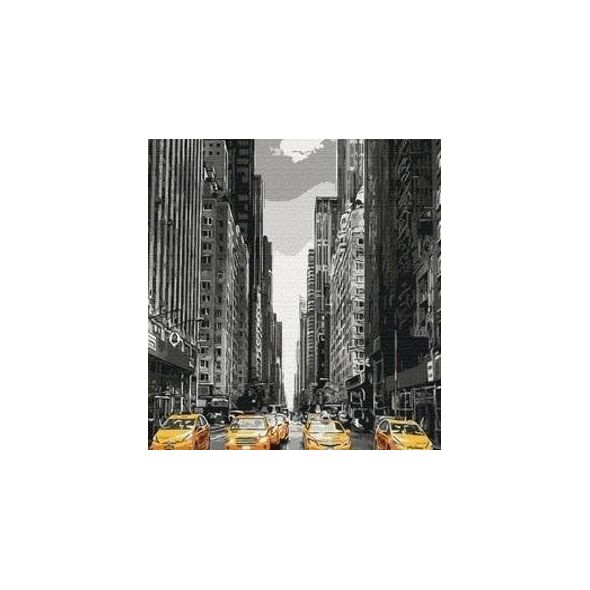 Malowanie po numerach - Taxi w NY