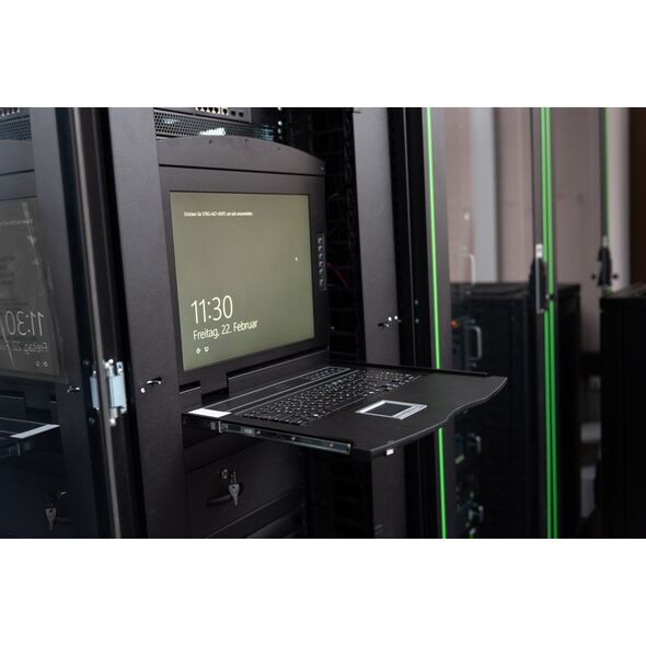 Konsola KVM Digitus KVM Digitus 19" TFT Konsole GE Tastatur