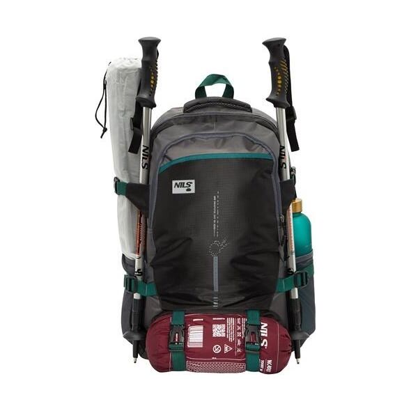 Plecak turystyczny Nils Extreme NC1736 PLECAK TURYSTYCZNY CZARNY RANGE 45L NILS CAMP