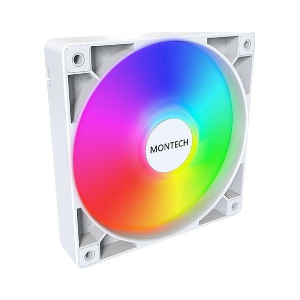 Montech GF120 PWM ARGB ανεμιστήρας - 120mm, λευκό