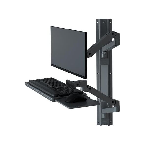 ERGOTRON LX PRO ARM WALL MOUNT SYSTEM darkgrey