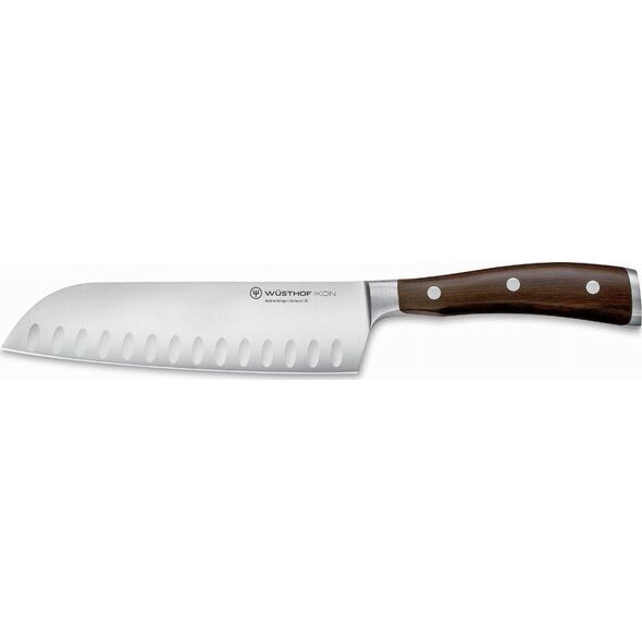 Wsthof Ikon Nóż Santoku 17cm Grenadill Non-Stick