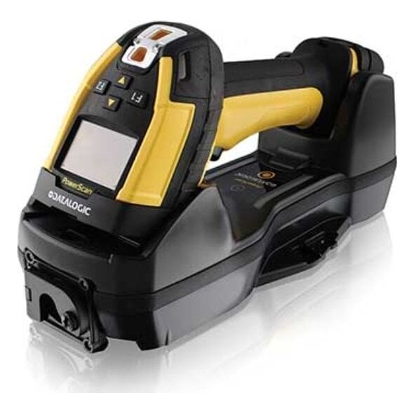 Datalogic PM9600-DHP433RBK10 czytnik kodów kreskowych Ręczny czytnik kodów kreskowych 1D/2D Laser Czarny, Żółty