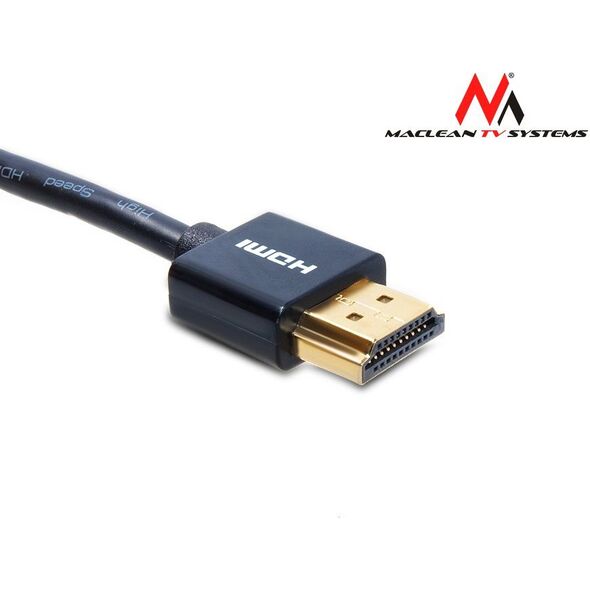 Kabel Maclean HDMI Micro - HDMI 3m czarny (MCTV-723)