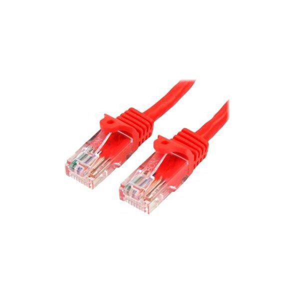 StarTech RJ-45 męski-męski 5m czerwony (45PAT5MRD)