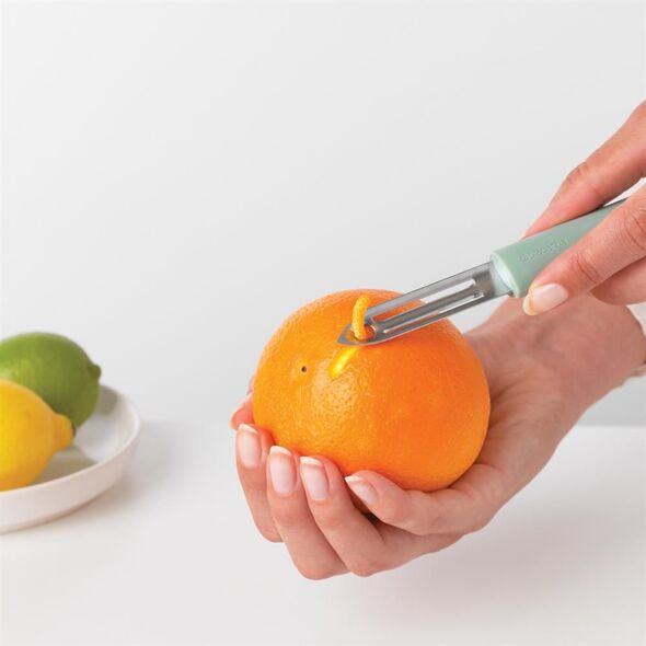 Brabantia Obieraczka z zesterem Tasty+ zielona 122941