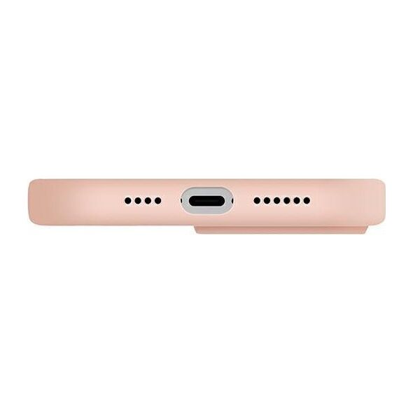 Uniq UNIQ etui Lino do iPhone 14 Pro Max 6,7" różowy/pink blush