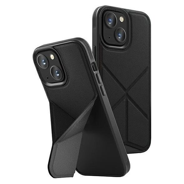 Uniq UNIQ etui Transforma do iPhone 14 6,1" Magclick Charging czarny/ebony black