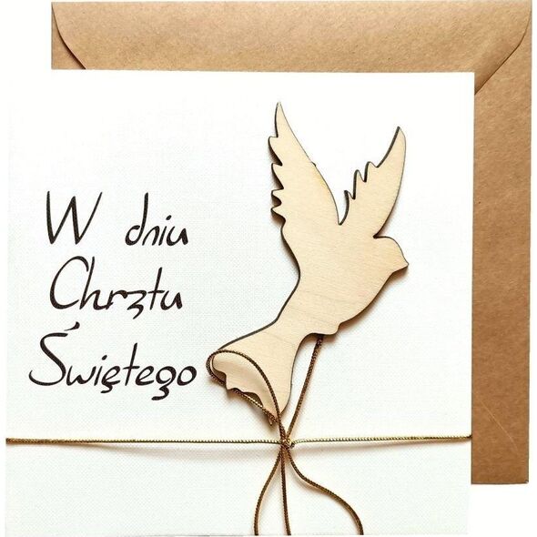Naem Kartka Chrzest Święty