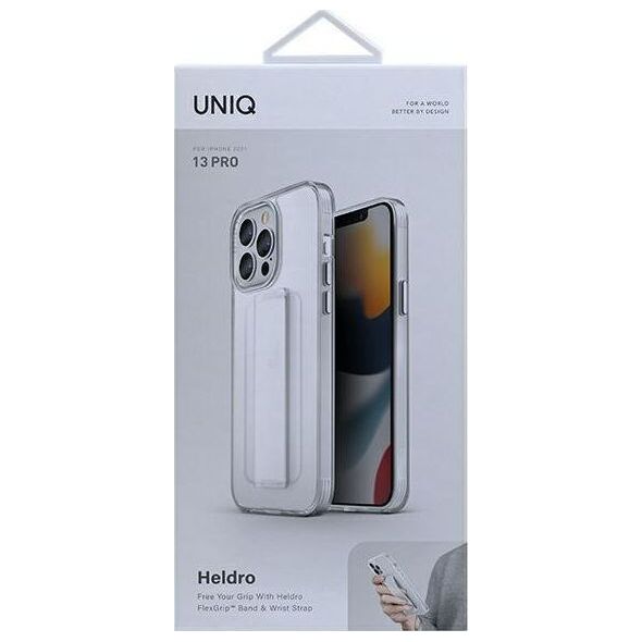 PanzerGlass Etui UNIQ Heldro Apple iPhone 13 Pro przezroczysty/clear