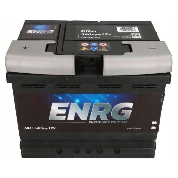 Συσσωρευτής ENRG 12V 60Ah/540A CLASSIC (L+ τυπικός πόλος) 242x175x190 B13 - βάση ύψους 10,5 mm (εκκίνησης)