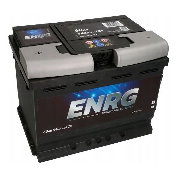 Συσσωρευτής ENRG 12V 60Ah/540A CLASSIC (L+ τυπικός πόλος) 242x175x190 B13 - βάση ύψους 10,5 mm (εκκίνησης)