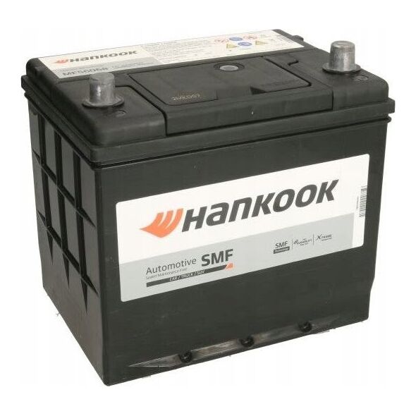 Επαναφορτιζόμενη μπαταρία HANKOOK 12V 60Ah/480A (P+ standardowy) 230x172x200 B1 (εκκίνησης)