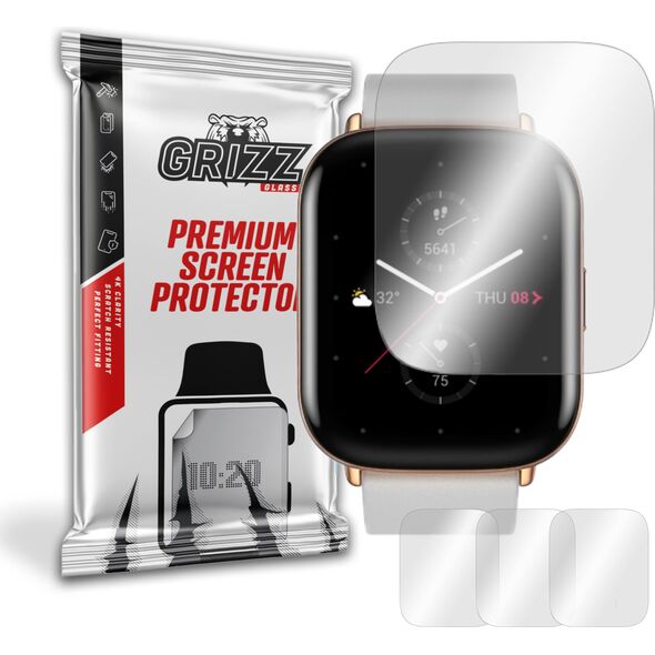 GrizzGlass Hydrofilm Amazfit ZEPP E Square