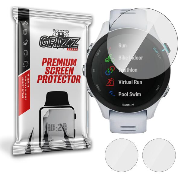 GrizzGlass HybridGlass Garmin Forerunner 255s