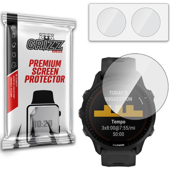GrizzGlass HybridGlass Garmin Forerunner 955