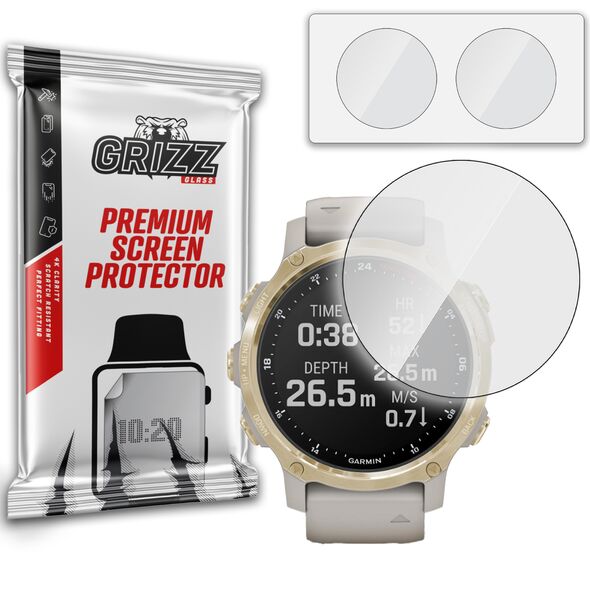 GrizzGlass HybridGlass Garmin Descent Mk2s