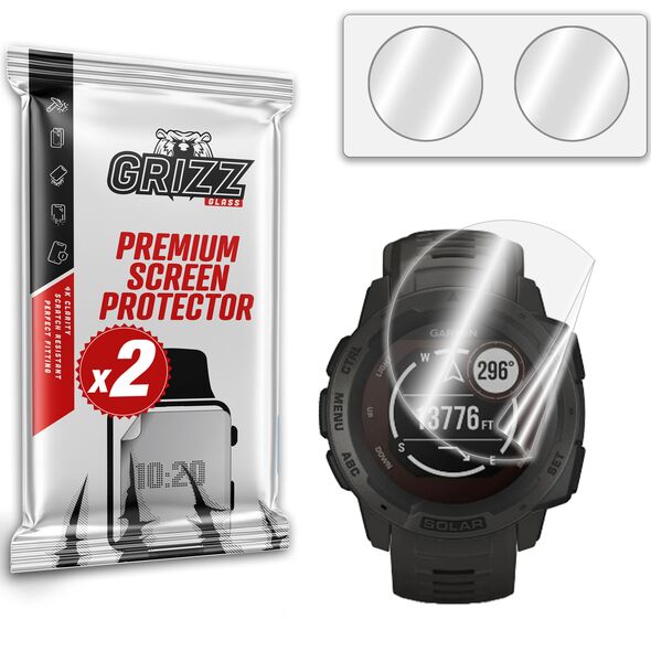 GrizzGlass Κεραμική Μεμβράνη Garmin Instinct Solar Surf Edition