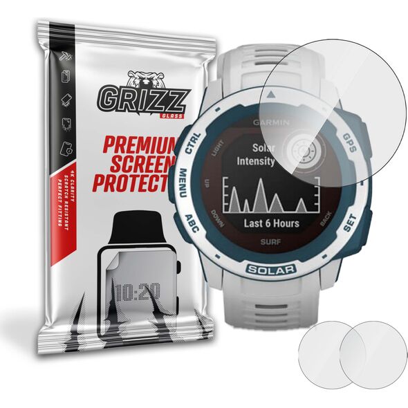 GrizzGlass HybridGlass Garmin Instinct Solar Surf Edition