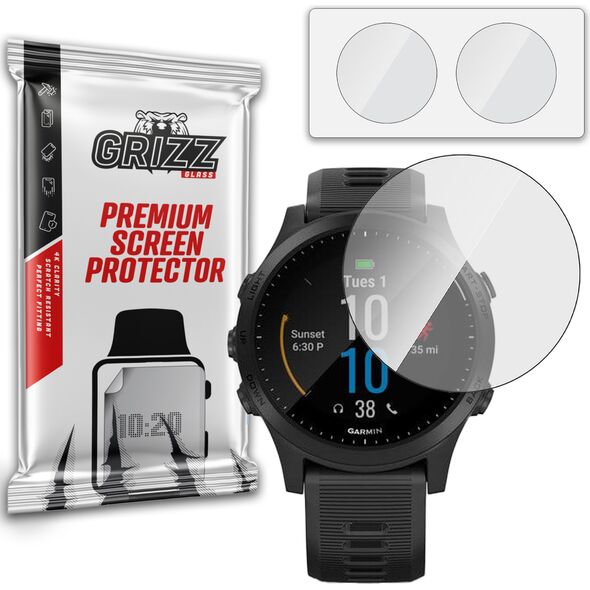 GrizzGlass HybridGlass Garmin Forerunner 945