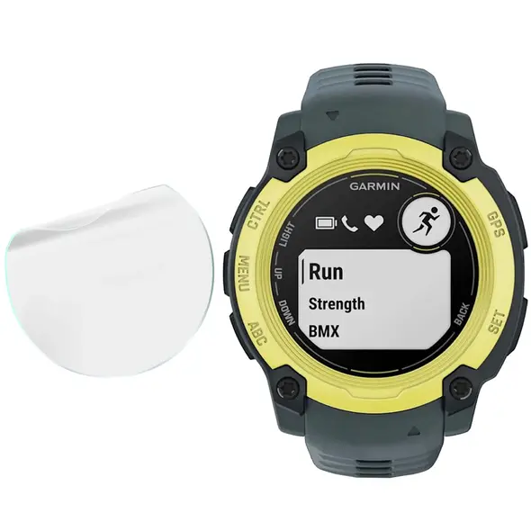 Bizon Glass Watch Hydrogel Garmin Instinct E 40 mm [2 PACK]