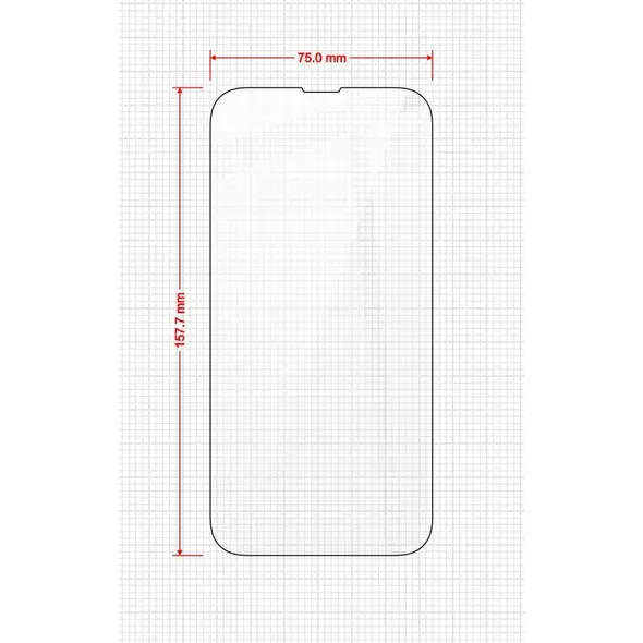 GrizzGlass HybridGlass Easy Apple iPhone 13 Pro Max [2 PACK]