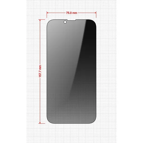 GrizzGlass SecretGlass Easy Apple iPhone 13 Pro Max [2 PACK]