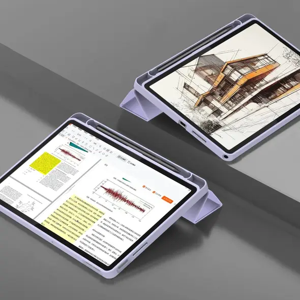 Tech-Protect SmartCase Pen Lenovo Tab 10.1 TB-311 Violet