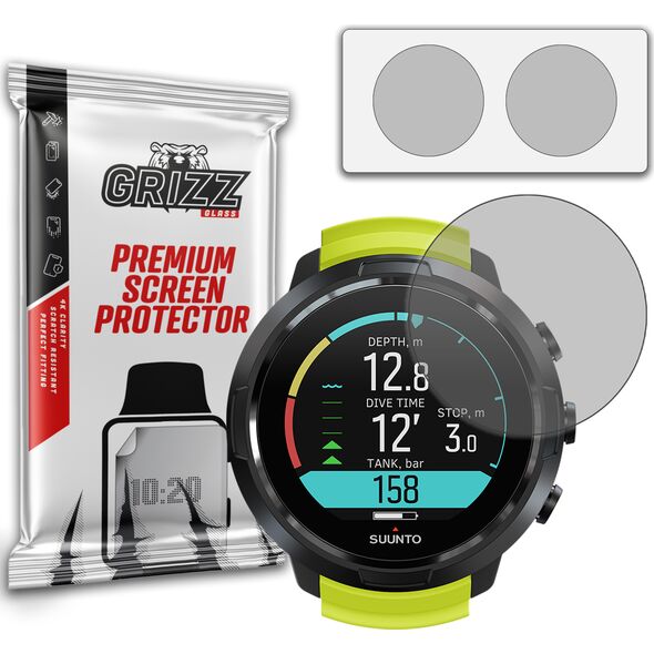 GrizzGlass PaperScreen Suunto D5