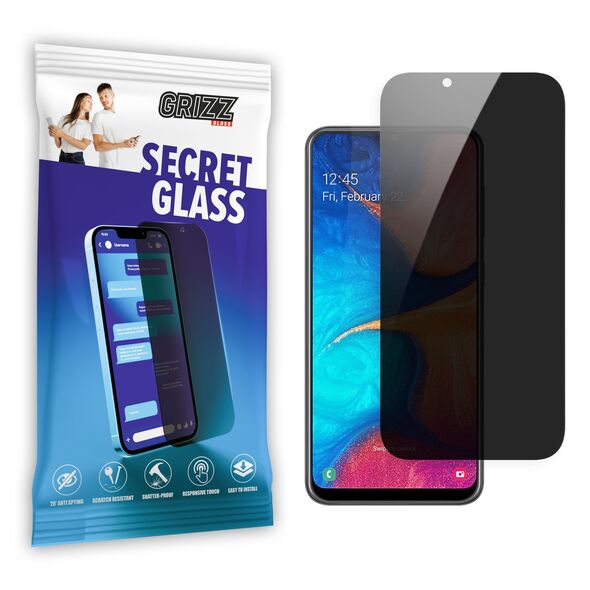 GrizzGlass SecretGlass Samsung Galaxy A20
