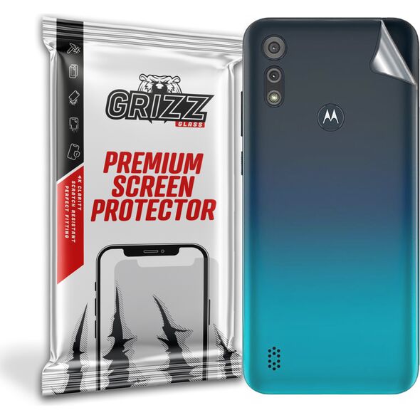 GrizzGlass SatinSkin Motorola Moto E6s 2020