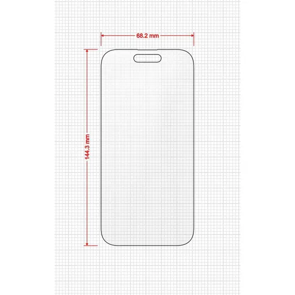 GrizzGlass MatteScreen Easy Apple iPhone 14 Pro [2 PACK]