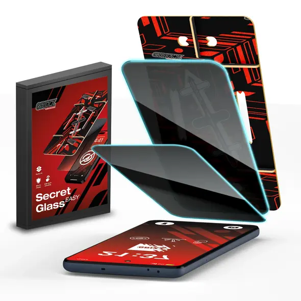 GrizzGlass SecretGlass Easy Samsung Galaxy S23 Plus [2 ΣΥΣΚΕΥΑΣΙΕΣ]