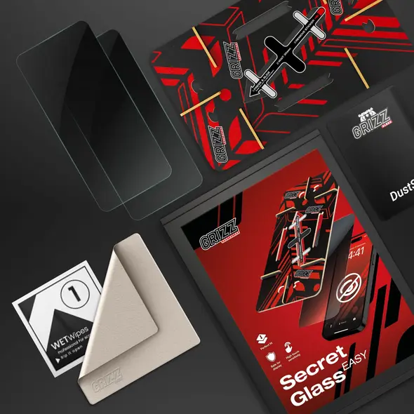 GrizzGlass SecretGlass Easy Samsung Galaxy S23 Plus [2 ΣΥΣΚΕΥΑΣΙΕΣ]